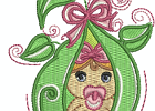 Sweet pea Girl 007 5 Inch